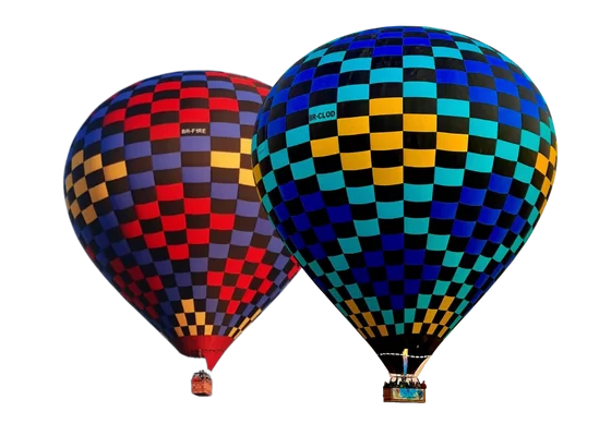 Balões coloridos