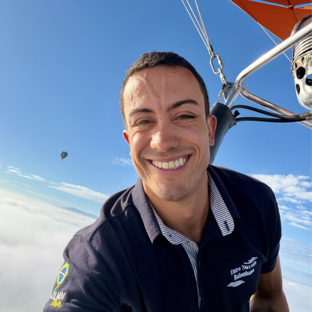 Caio Avelino — Piloto de Balão